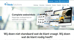 Desktop Screenshot of mediasolutions.nl